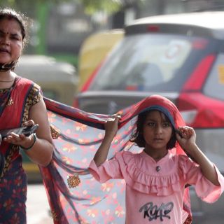 ¡Abrasador! Nueva Delhi arde con temperaturas superiores a los 45 grados