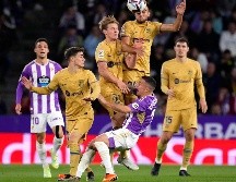 Barcelona fue derrotado con marcador de 3-1 ante el Valladolid. AP/Manu Fernandez