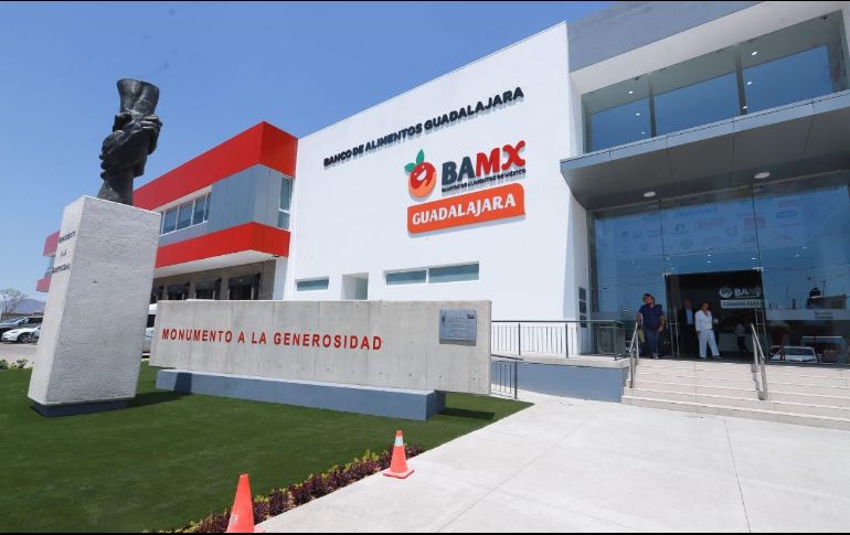 La nueva sede del Banco de Alimentos está ubicada en la Carretera a La Calerilla 393, en Santa María Tequepexpan, Tlaquepaque. EL INFORMADOR/ CARLOS ZEPEDA