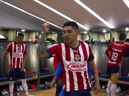 Víctor Guzmán motivó a sus compañeros para poder lograr la remontada. ESPECIAL
