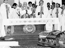 El Cardenal Posadas Ocampo fue baleado y asesinado hace 30 años en el Aeropuerto de Guadalajara. ELINFORMADOR/ ACRHIVO