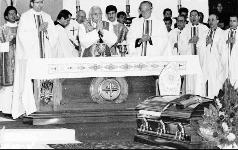El Cardenal Posadas Ocampo fue baleado y asesinado hace 30 años en el Aeropuerto de Guadalajara. ELINFORMADOR/ ACRHIVO
