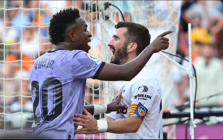 El futbolista brasileño Vinicius Júnior, ha recriminado la actitud racista del trato que ha recibido en España. AP