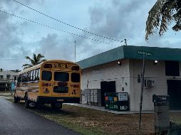 El tifón pasó sobre el extremo norte de la isla el miércoles por la noche. AP/G. Garces