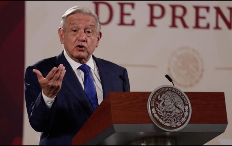 López Obrador insistió en que, por tratarse de un asunto de seguridad nacional, su gobierno decidió recuperar la concesión de Ferrosur. SUN/D. Sánchez