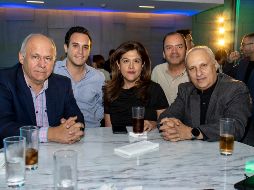 Edgar Manzo, Juan Carlos Hernández, Carolina Pérez, Hugo González,  Carlos Román. GENTE BIEN JALISCO/ Christian Pérez
