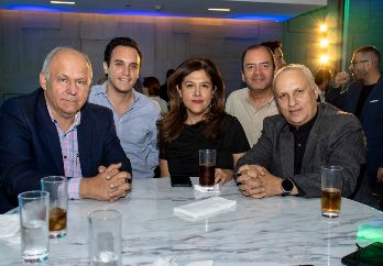Edgar Manzo, Juan Carlos Hernández, Carolina Pérez, Hugo González,  Carlos Román. GENTE BIEN JALISCO/ Christian Pérez