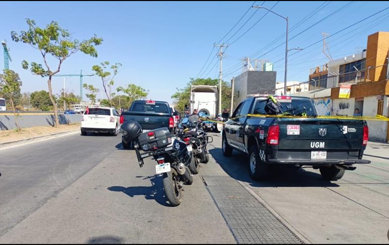 Los policías de Guadalajara frustraron el robo en Anillo Periférico y La Calzada Independencia. ESPECIAL