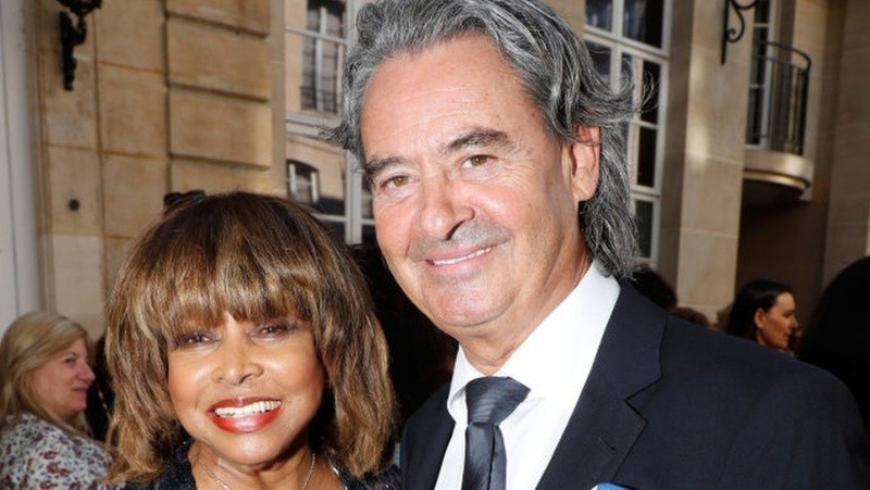Tina Turner ehizo su vida y encontró el amor con su pareja y luego marido Erwin Bach. GETTY IMAGES