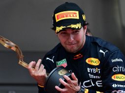 Checo Pérez había sido tercero en 2016, con un Force India, en Mónaco; pero el año pasado ganó por delante de Carlos Sainz y de Max Verstappen. AFP / ARCHIVO
