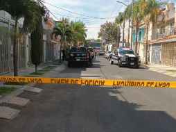 El homicidio ocurrió en la colonia Los Arrayanes, en el cruce de las calles Rubén Gómez Esqueda y José María Iglesias. ESPECIAL