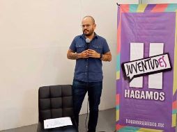 Ernesto Gutiérrez Guízar, presidente de Hagamos, señaló que ese partido pretende construir un mejor Jalisco. ESPECIAL