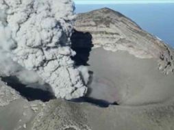 El video de la Semar muestra el corazón del volcán. SUN