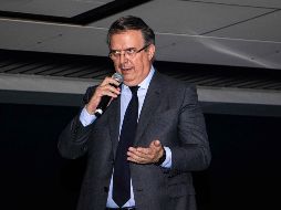 En un posicionamiento publicado en la cuenta de la SRE, Marcelo Ebrard aclaró que impugnará el acuerdo de la autoridad electoral. SUN/G. Pano