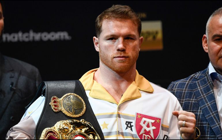Para esta próxima pelea del mexicano aún no hay un rival confirmado, pero diversas versiones aseguran que el siguiente sinodal de “Canelo” será el invicto Jermall Charlo. AFP / ARCHIVO
