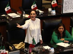 El Presidente pidió no marginar a Lilly Téllez para la candidatura presidencial de 2024, señala que está muy bien posicionada en las encuestas. SUN / ARCHIVO