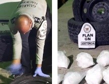 Autoridades mexicanas encuentran drogas y toneladas de metanfetamina en Mexicali. TWITTER/ @GN_MEXICO_