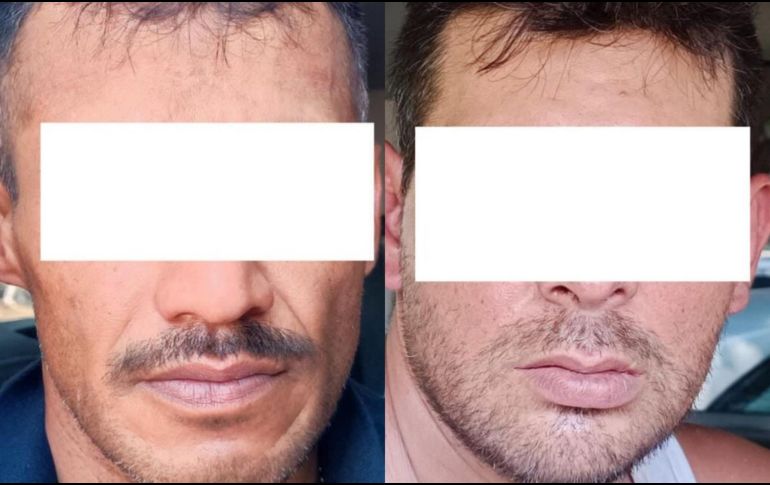 Los presuntos motoladrones fueron detenidos en la Colonia San Miguel de Mezquitán. ESPECIAL