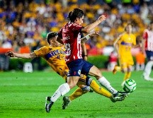 En el partido de ida de la final de la Liguilla de Clausura 2023, Chivas empató 0-0 con Tigres, por lo que el domingo se enfrentarán en igualdad de condiciones en el Estadio AKRON. IMAGO7/ Richard Vogel