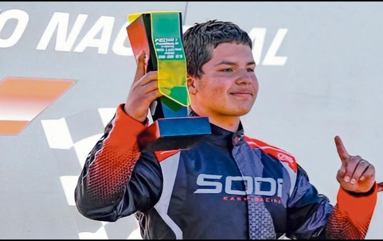 Diego Polanco representa al equipo Sodi Racing México en las categorías X30 SR y KZ2. ESPECIAL