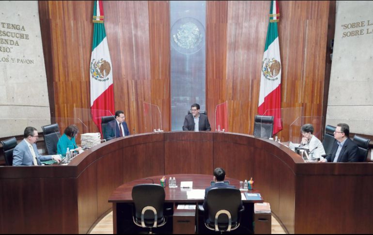 La Sala Superior del Tribunal Electoral del Poder Judicial de la Federación discutió las declaraciones del Presidente con respecto al “Plan C”. ESPECIAL