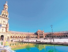 Plaza de España. Preferida de los turistas, también ha sido usada para rodar escenas de películas. EL INFORMADOR/F. González