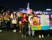 Familiares y colectivos de desaparecidos se manifestaron en la Glorieta Minerva. EL INFORMADOR/ A. Navarro