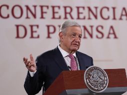 López Obrador niega notificación de suspensión para nuevos libros de texto. EFE/S. Gutiérrez