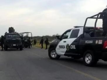 El enfrentamiento se registró en la carretera federal a Nuevo Laredo. ESPECIAL