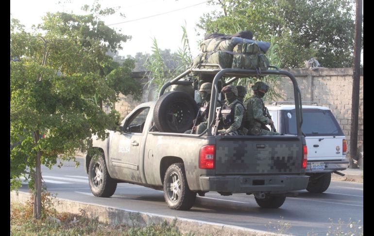 Tras la refriega inició una persecución que provocó que el vehículo en el que se desplazaban los militares se volcara en la salida a Tampico. EL INFORMADOR/ARCHIVO