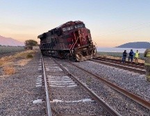 De los 70 vagones, 12 se descarrilaron. ESPECIAL