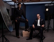 Tenoch Huerta y Manolo Caro. ESPECIAL/ Netflix