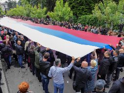 Las protestas avivan el temor a la reanudación de los sangrientos conflictos en la región. AP/B. Slavkovic