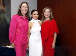 Nieves Álvarez, Andrea Sofía Loaiza Clayton y Lourdes Clayton. GENTE BIEN JALISCO
