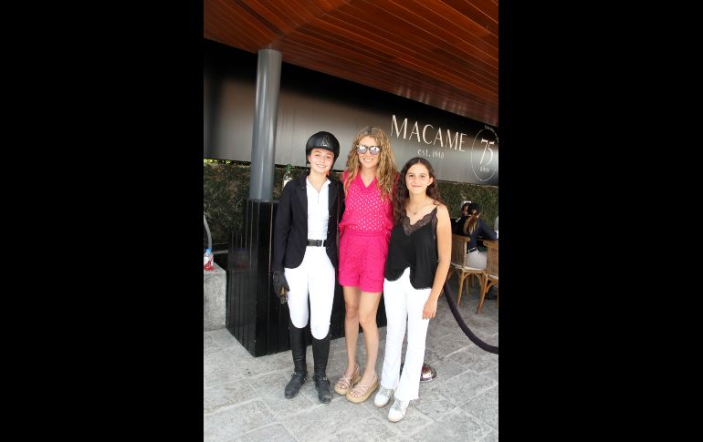 María José Gómez, Silvia Hernández y Fernanda Ramos. GENTE BIEN JALISCO/ Esmeralda Escamilla