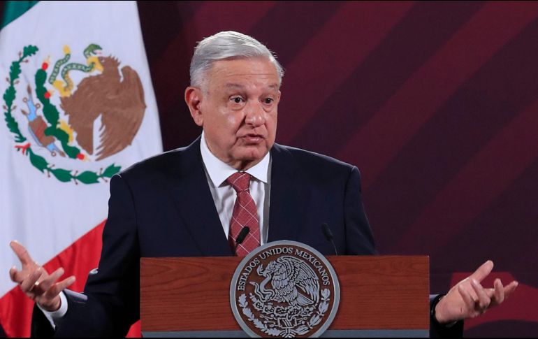 Asesinato de funcionario aduanal fue por combate al narcotráfico: López Obrador. EFE/M. GUZMAN