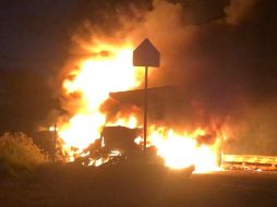 Ayer se registró una balacera en Teocaltiche; también hubo vehículos incendiados. ESPECIAL