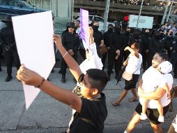 Ayer, familiares y amigos de Sandra Analí marcharon para exigir su aparición con vida; el padre de la víctima afirma que lo han engañado al darle información de la búsqueda. EL INFORMADOR/A. Camacho