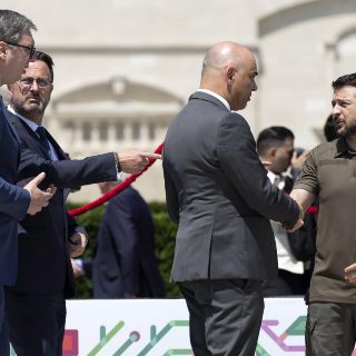 Zelenski recibe en Moldavia el apoyo de sus aliados europeos