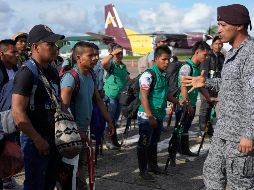 Los comandos tienen la certeza de que la última huella que encontraron es de la pequeña de 13 años. AP/F. VERGARA