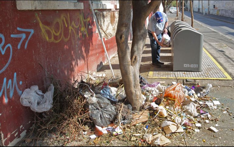 Sólo el 30 por ciento de los puntos limpios instalados en Guadalajara son utilizados correctamente por la ciudadanía. EL INFORMADOR