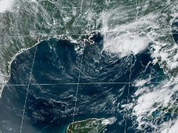 La depresión tropical avanza con vientos máximos sostenidos de 55 kilómetros por hora. EFE/ NOAA