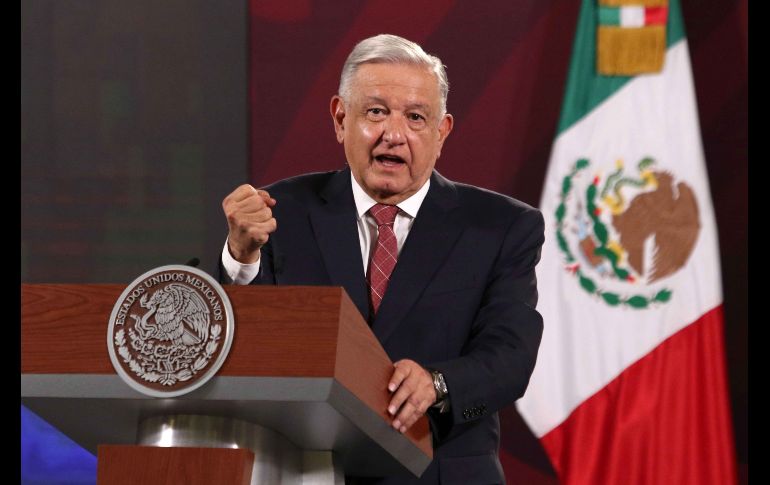 López Obrador presumió que la economía mexicana registra niveles récord en generación de empleos, salario promedio e inversión extranjera. SUN/C. Mejía