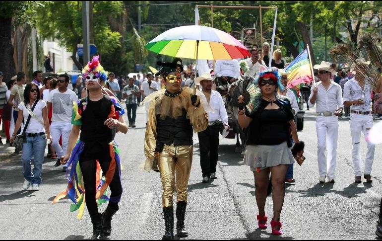Este sábado 3 de junio se realizará la Marcha Guadalajara Pride 2023. NTX/ARCHIVO