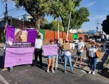 La manifestación se registra por la lateral de avenida Vallarta en la colonia Santa María del Pueblito, en Zapopan. EL INFORMADOR/ E. Gómez