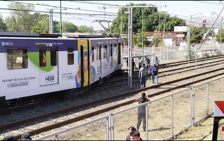 La Línea 1 estará trabajando con un servicio provisional desde la estación Auditorio a Juárez y de Juárez a Auditorio. ESPECIAL / Protección Civil y Bomberos Guadalajara