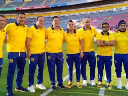 El partido se detuvo para realizar un homenaje a la carrera de Cuauhtémoc Blanco. ESPECIAL/ Cuauhtémoc Blanco