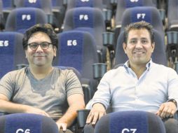 Jerzain Ortega, director, y Rolando Ruiz, productor en Guepardo Films. EL INFORMADOR/C. Zepeda