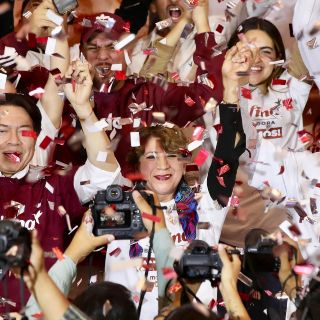 Delfina Gómez aventaja el PREP con más de 10 mil votos