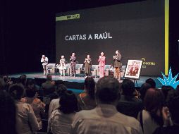El homenaje se llevó a cabo en el Conjunto de Artes Escénicas Santander. EL INFORMADOR/ C. Zepeda